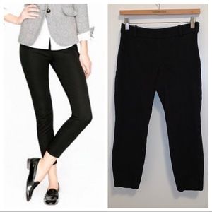 J.Crew Black MINNIE PANT IN STRETCH TWILL-2